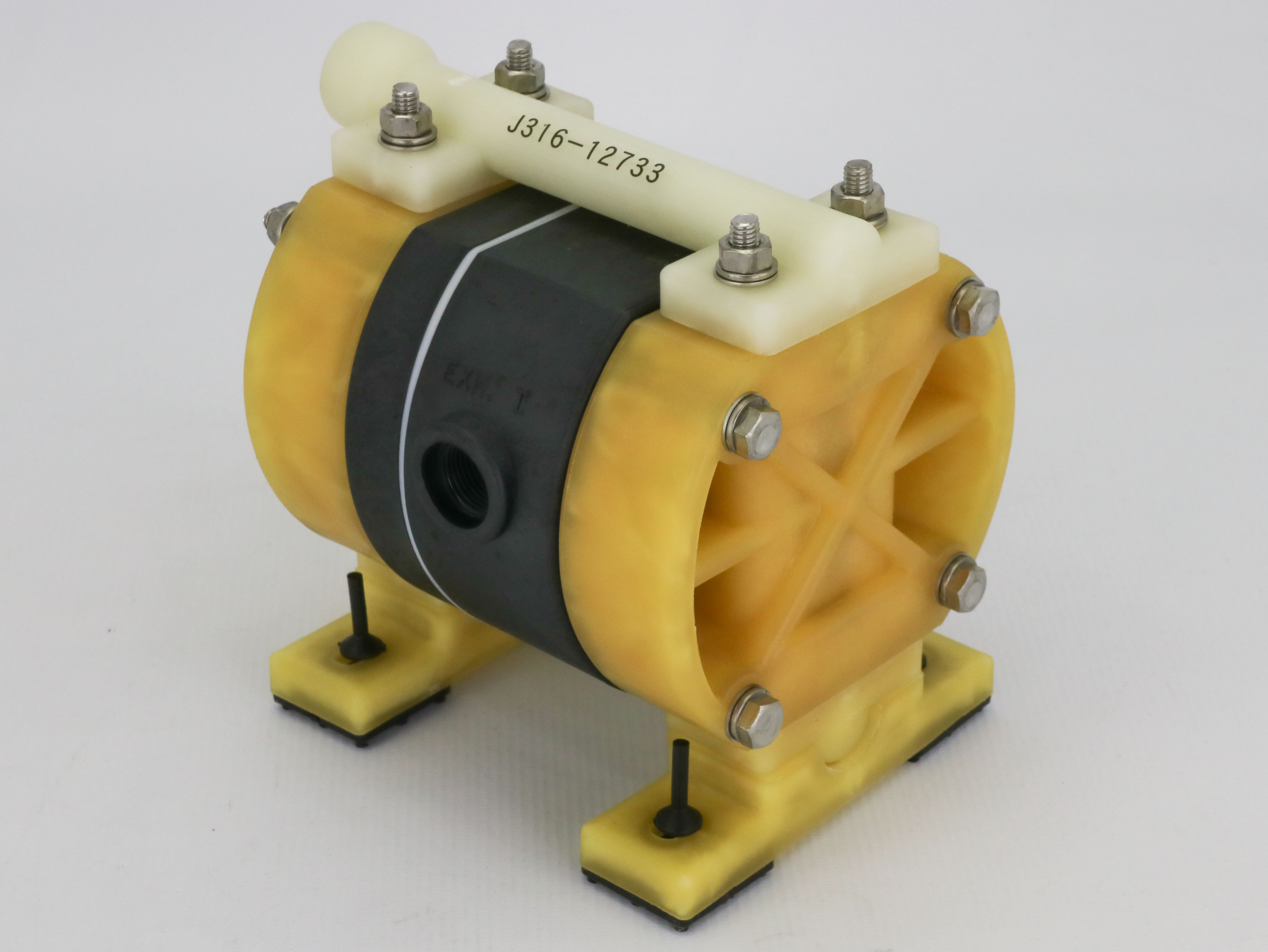 12733 YAMADA CORPORATION AIR POWERED DOUBLE DIAPHRAGM AODD PUMP